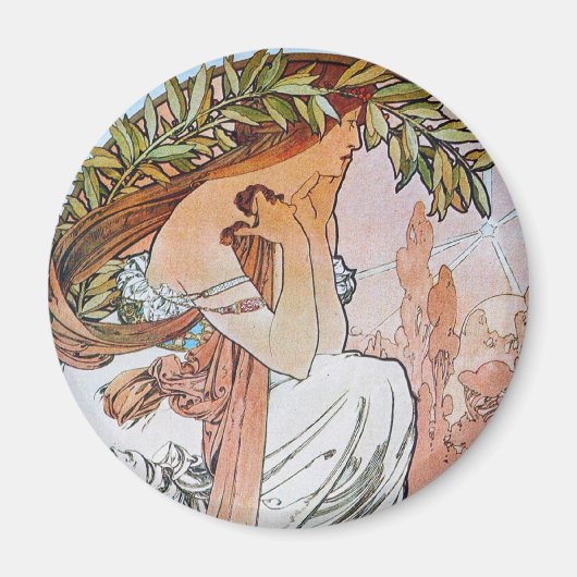 Blue Moon Goddess Magneet (Voorkant)