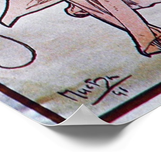 Blue Moon Goddess Poster (Hoek)