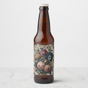 Blue Moon Grimoire – Gotisch Victoriaans Bier Etiket