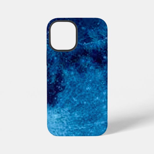 Blue Moon iPhone 12 Mini Coque (Verso)