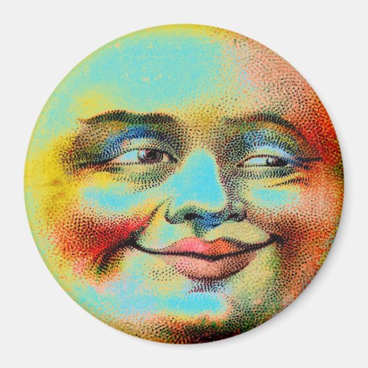 Blue Moon Magnet Magneet (Voorkant)