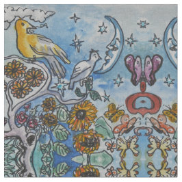 Blue Moon Natuur Stof