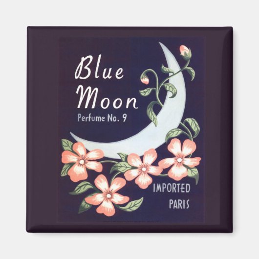 Blue Moon No. 9 Parijse Parfum  magneet (Voorkant)