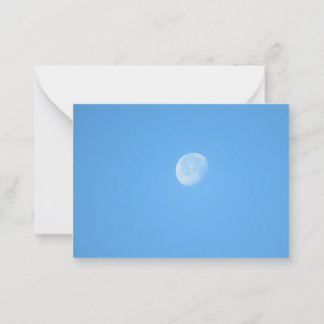 Blue Moon Note Card Notitiekaartje