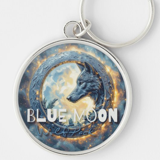 Blue Moon Pack Premium Sleutelhanger (Voorkant)