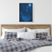 Blue Moon Phoenix · Impression sur toile d'art (Insitu(Chambre))