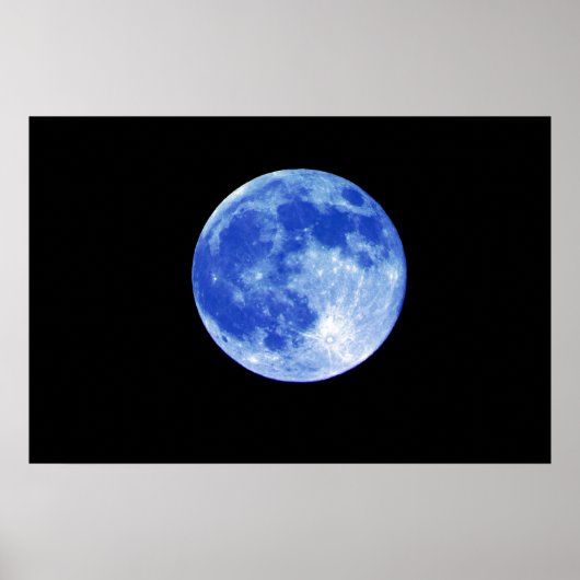 Blue Moon Poster (Voorkant)