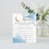 Blue Moon raadt het Baby-schoenenspel (Staand voorkant)