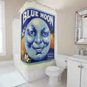 Blue Moon Shower-gordijn Douchegordijn (In situ)