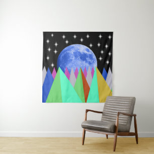 Blue Moon Tapestry Wandkleed
