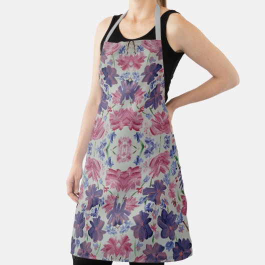 Blue Moons Floral Schort (Insitu)