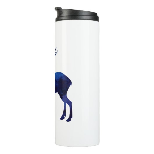 Blue Moose Silhouette Thermosbeker (Geroteerd rechts)