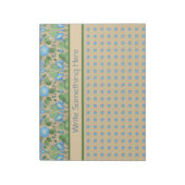 Blue Morning Glory, Bloc-notes Pois ou Jotter (Tourné)