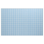 Blue Morning Glory Check Gingham Pattern Fabric Stof (Yard (91,4 cm))