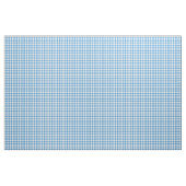 Blue Morning Glory Check Gingham Pattern Fabric Stof (Fat Quarter)