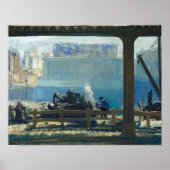 Blue Morning Poster (Voorkant)