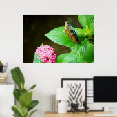 Blue Morpho 143 Print (Thuiskantoor)