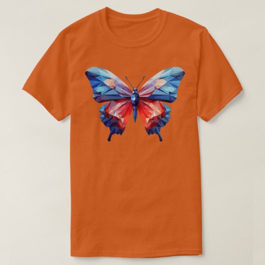 Blue Morpho Butterfly 15 T-shirt (Design voorkant)