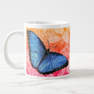Blue Morpho Butterfly Extra Grote Beker