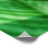 Blue Morpho Butterfly Floral Natuur Art Poster (Hoek)