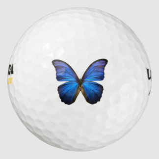 Blue Morpho Butterfly Golf Ball Golfballen
