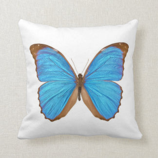 Blue Morpho Butterfly Kussen