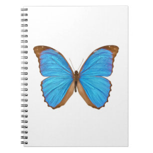 Blue Morpho Butterfly (Menelaus Blue Morpho, Morph Notitieboek