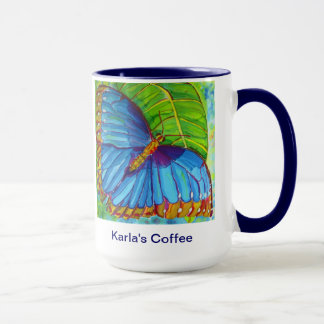Blue Morpho Butterfly Mok