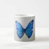 Blue Morpho Butterfly Mok 14 oz. (Center)
