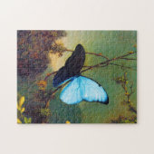Blue Morpho Butterfly Puzzle Legpuzzel (Horizontaal)