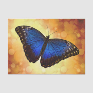 Blue Morpho Butterfly Tissuepapier
