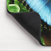 Blue Morpho Mousepad Muismat (Hoek)