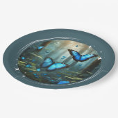 Blue Morpho Paper Bord (Gekanteld)