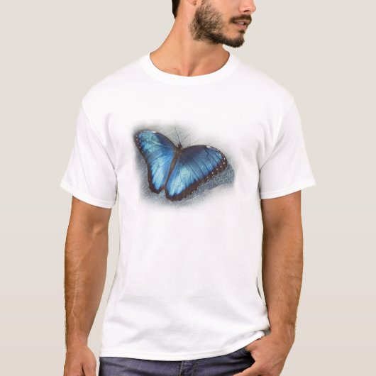 Blue Morpho T-shirt (Voorkant)