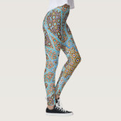 Blue Mosaic Tegel Paisley Leggings (Rechts)