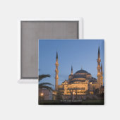 Blue Mosque, Sultanhamet Area, Istanbul, Turkije Magneet (Voorkant / Achterkant)