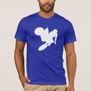 Blue Motocross Whip T-shirt