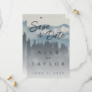 Blue Mountain Bewaar de datum Save The Date