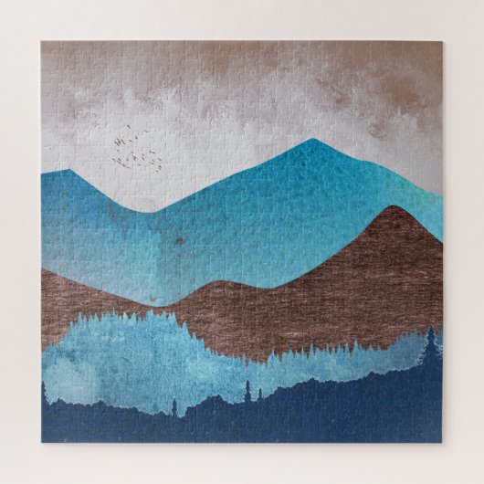 Blue Mountain Peaks Legpuzzel (Verticaal)