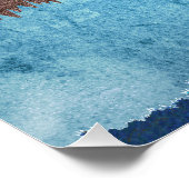 Blue Mountain Peaks Perfect Poster (Hoek)