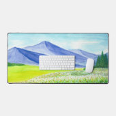 Blue Mountain Valley Fleurs sauvages Aquarelle (Clavier et souris)