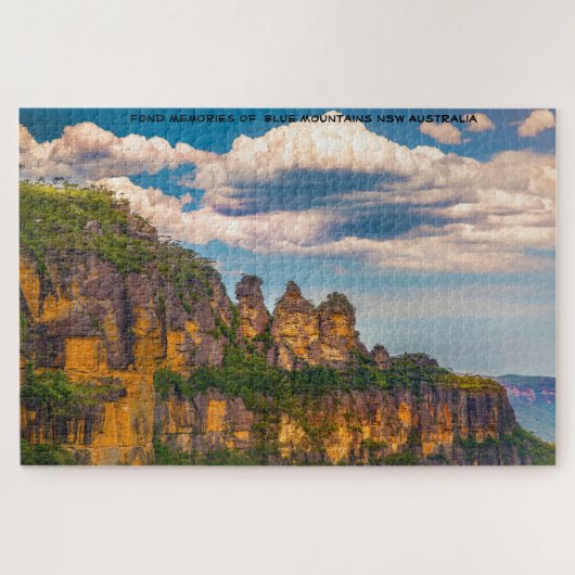 Blue Mountains Australië legpuzzel (Horizontaal)