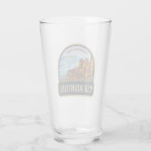 Blue Mountains National Park Australia  Glas (Achterkant)