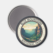 Blue Mountains National Park Australia Magneet (Voorkant / Achterkant)