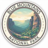 Blue Mountains National Park Australia  Sticker (Voorkant)