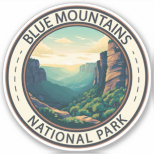 Blue Mountains National Park Australia  Sticker