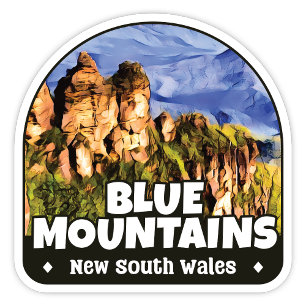 Blue Mountains, NSW Australië Sticker