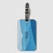Blue Mountains, speciaal aangepast Bagagelabel (Voorkant (verticaal))