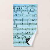 Blue Music Art unit les masques de théâtre (Serviette à main)