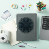 Blue Mysterious Space Mandala Sticker (iPad Cover)